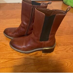 Women's Brown Leather Boots
